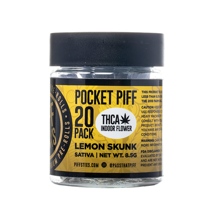 PIFF STIX THC-A POCKET PIFF (20CT JAR)