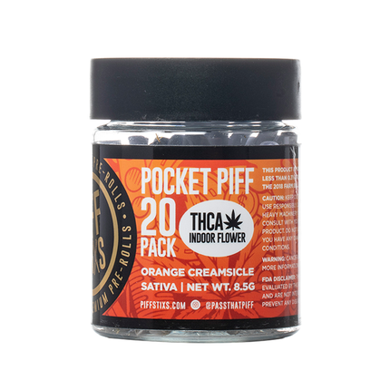 PIFF STIX THC-A POCKET PIFF (20CT JAR)
