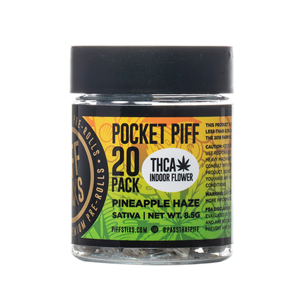 PIFF STIX THC-A POCKET PIFF (20CT JAR)