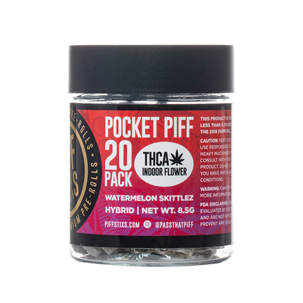 PIFF STIX THC-A POCKET PIFF (20CT JAR)