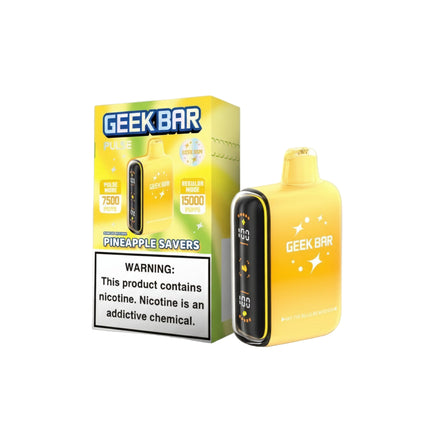 GEEK BAR PULSE 15000 5% DISPOSABLE 5CT DISPLAY