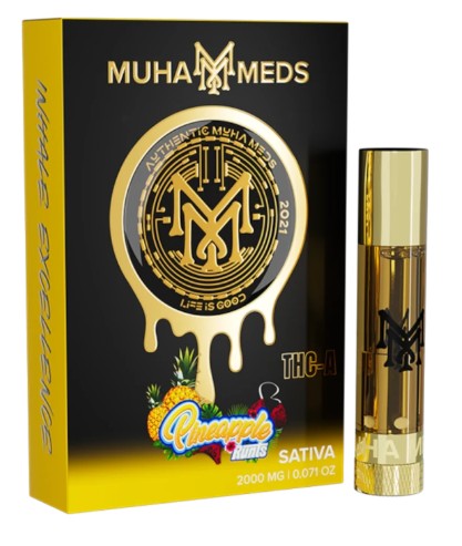 MUHA MEDS 2G THC-A DIAMONDS CARTRIDGE (5CT DISPLAY)