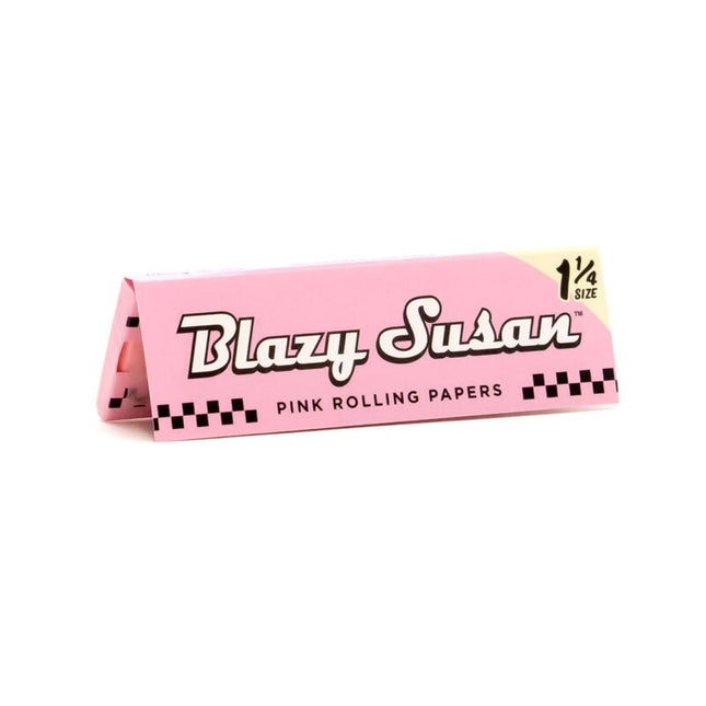 BLAZY SUSAN 1 1/4 ROLLING PAPERS 50PK | PINK