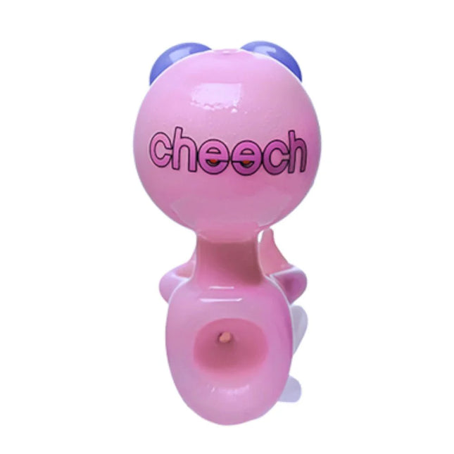 CHEECH 3.5" HANDPIPE PINK BIRDIE (CH-PIPE-167)