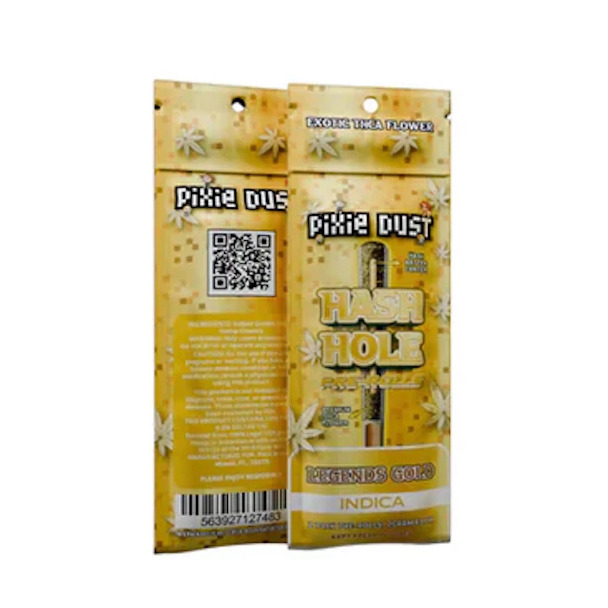 PIXIE DUST 4G THC-A HASH HOLE PRE-ROLLS (2PC/PACK)