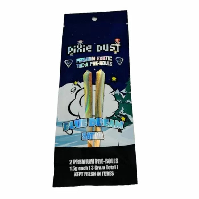 PIXIE DUST PREMIUM EXOTIC THC-A PRE-ROLLS (2CT/PACK) 1.5 GRAM EACH