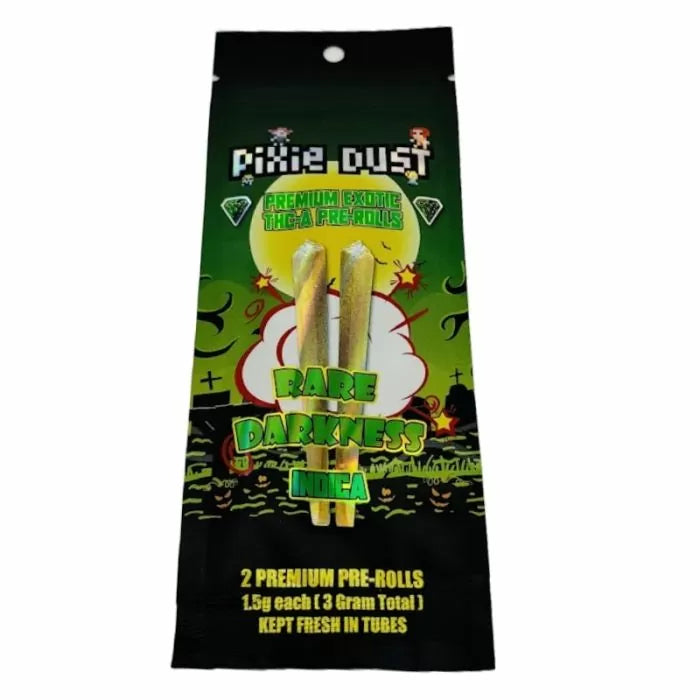 PIXIE DUST PREMIUM EXOTIC THC-A PRE-ROLLS (2CT/PACK) 1.5 GRAM EACH