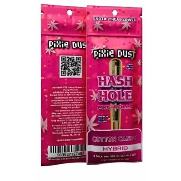 PIXIE DUST 4G THC-A HASH HOLE PRE-ROLLS (2PC/PACK)
