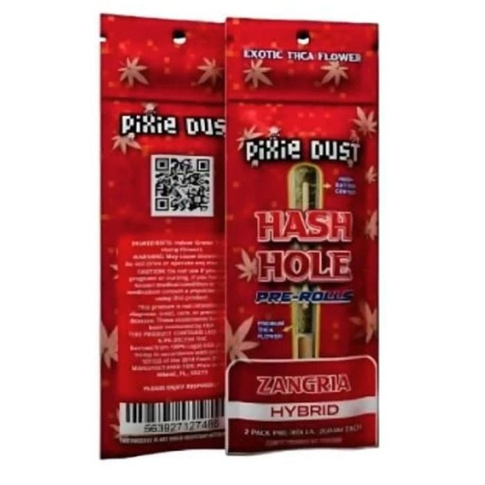 PIXIE DUST 4G THC-A HASH HOLE PRE-ROLLS (2PC/PACK)