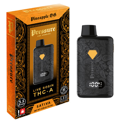 PRESSURE 3.5G LIVE ROSIN THC-A DISPOSABLE