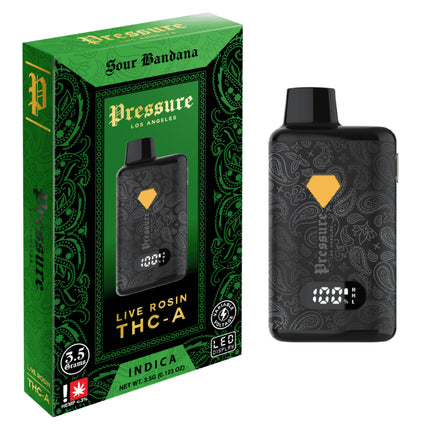 PRESSURE 3.5G LIVE ROSIN THC-A DISPOSABLE
