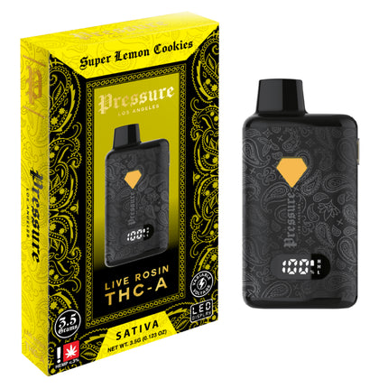PRESSURE 3.5G LIVE ROSIN THC-A DISPOSABLE