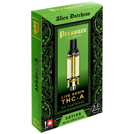 PRESSURE 3.5G LIVE RESIN THC-A CARTRIDGE