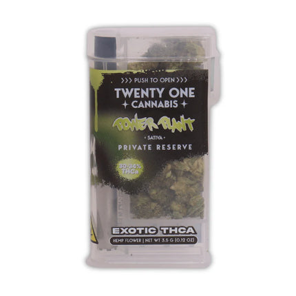 TWENTY ONE CANNABIS PRIVATE RESERVE 3.5 GRAM THC-A ONE HITTER