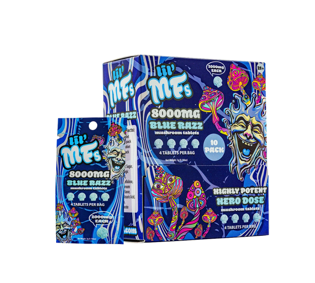 LIL' MFS HERO DOSE 8000MG MUSHROOM TABLET PACKS (10PK BOX)