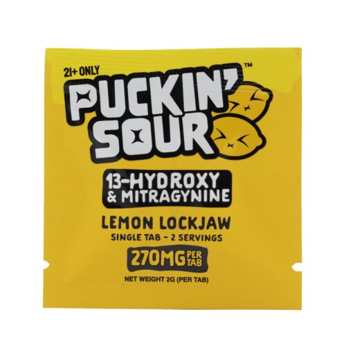 PUCKIN SOUR 380MG MIT + KAVA CHEWABLE TABS (30CT BOX)