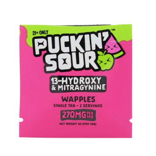 PUCKIN SOUR 380MG MIT + KAVA CHEWABLE TABS (30CT BOX)