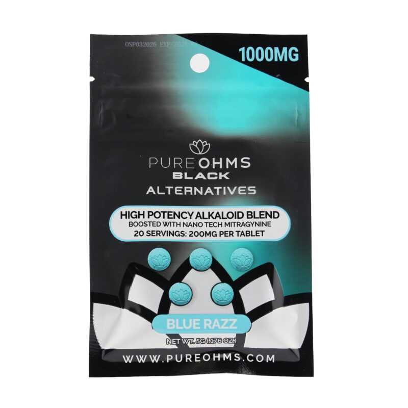 PUREOHMS ALTERNATIVE TABLETS 200MG PER TAB (5CT PACK)