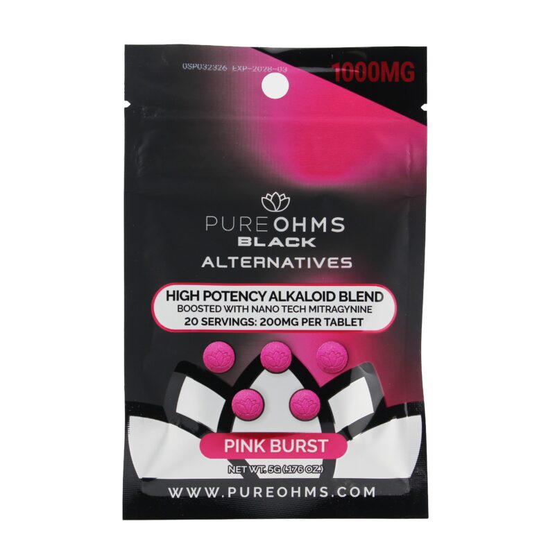 PUREOHMS ALTERNATIVE TABLETS 200MG PER TAB (5CT PACK)