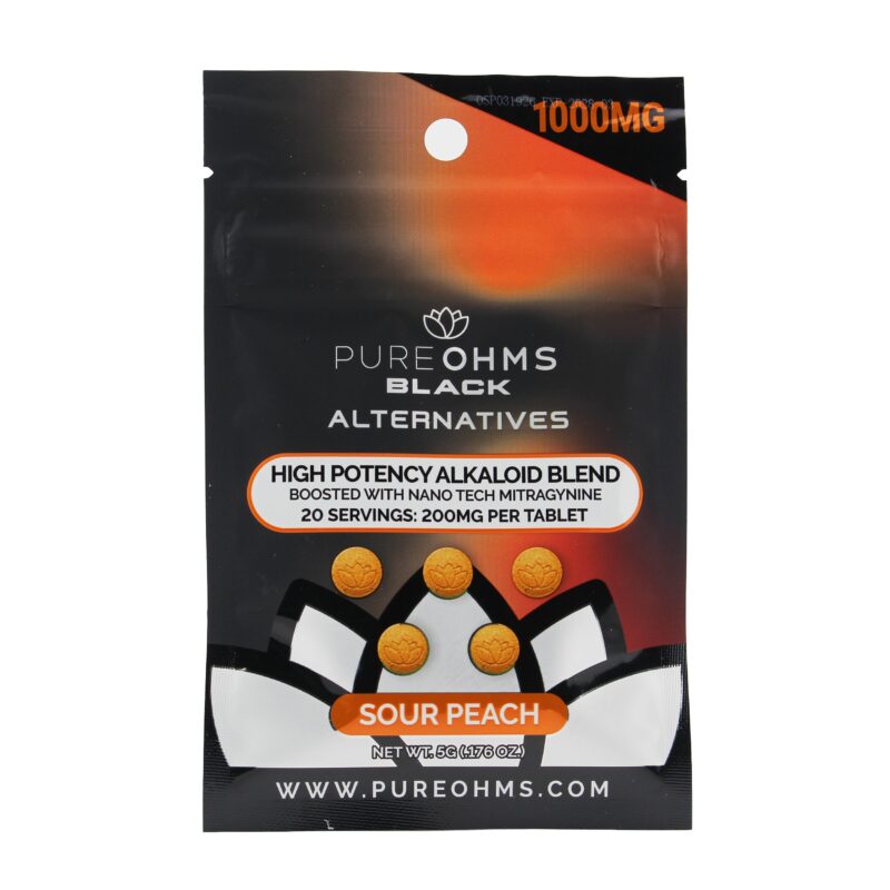 PUREOHMS ALTERNATIVE TABLETS 200MG PER TAB (5CT PACK)