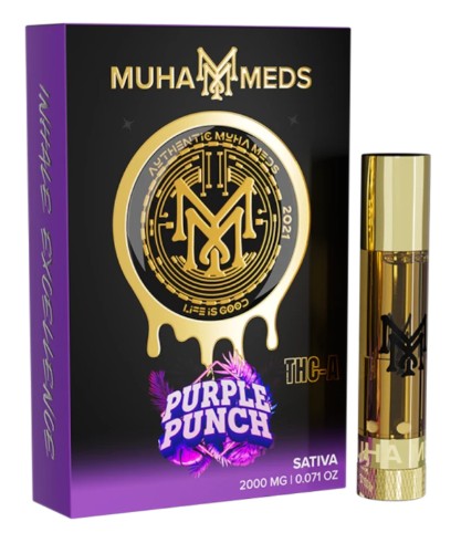 MUHA MEDS 2G THC-A DIAMONDS CARTRIDGE (5CT DISPLAY)