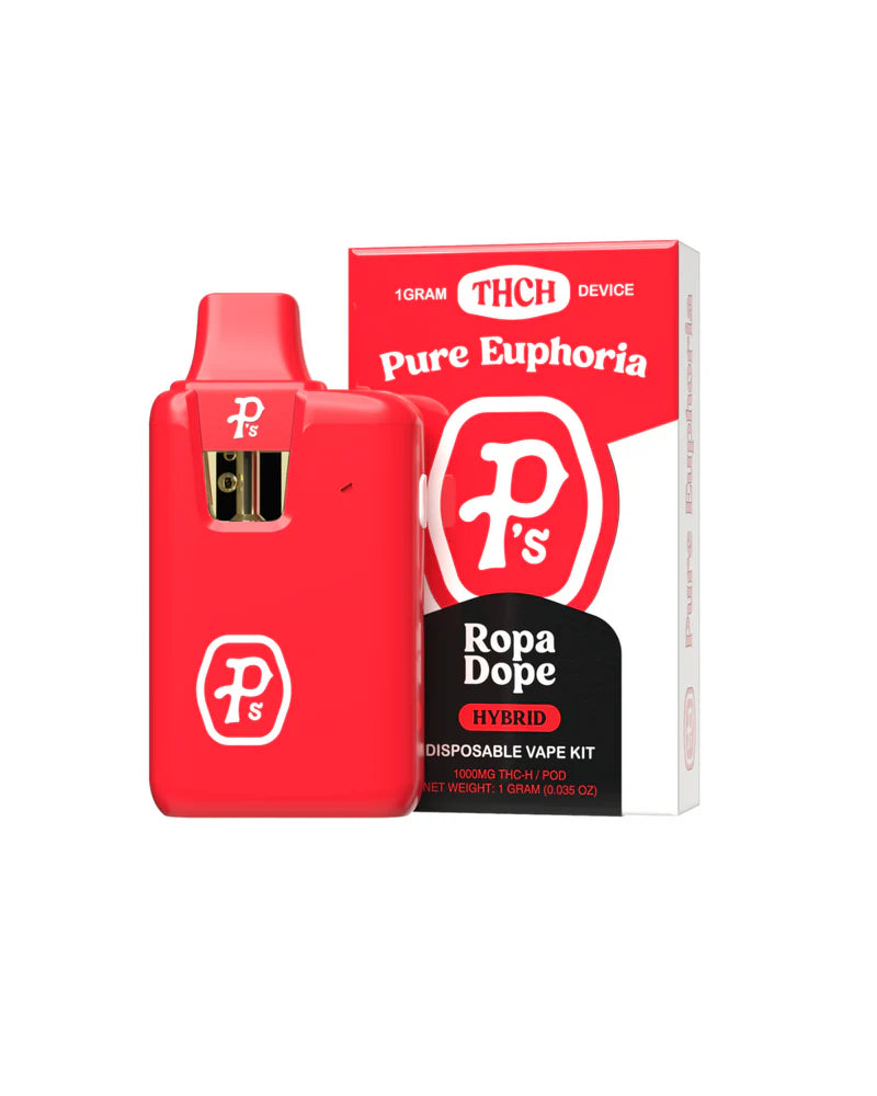 PURE P'S THCH 1 GRAM DISPOSABLE VAPE KIT Rising Wholesale Inc. PURE P'S THCH 1 GRAM DISPOSABLE VAPE KIT Rising Wholesale Inc.
