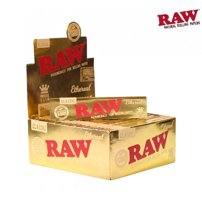 RAW CLASSIC 1 1/4 ETHEREAL 32CT/BOX