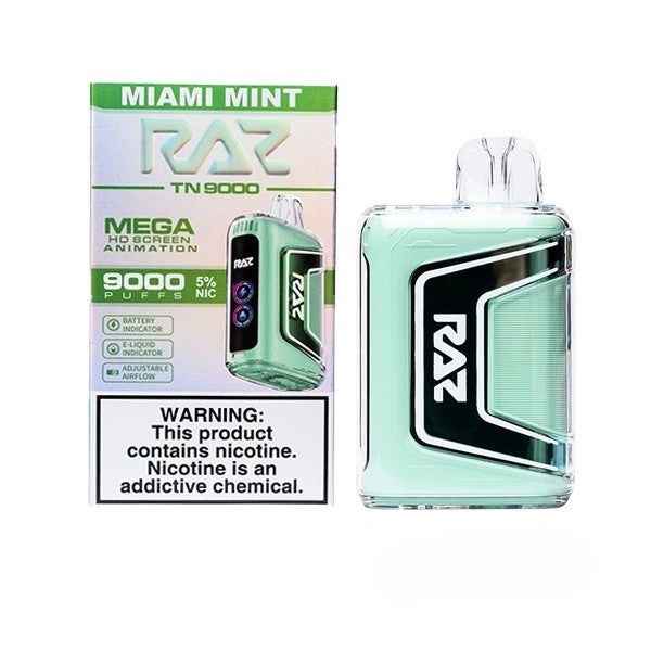 RAZ TN9000 DISPOSABLE VAPE (5CT DISPLAY) TEXAS COMPLAINT