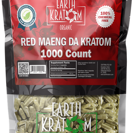 EARTH KRATOM 1000CT CAPSULE