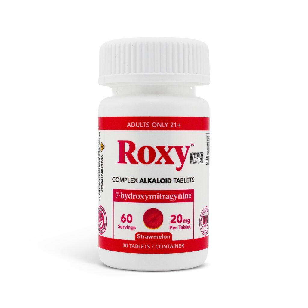 ROXY 7-HYDROXY 20MG CHEWABLE TABLETS (30CT JAR)