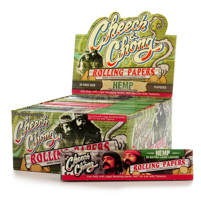 CHEECH & CHONG ASSORTED PAPERS (50CT/BK 25BK/BOX)