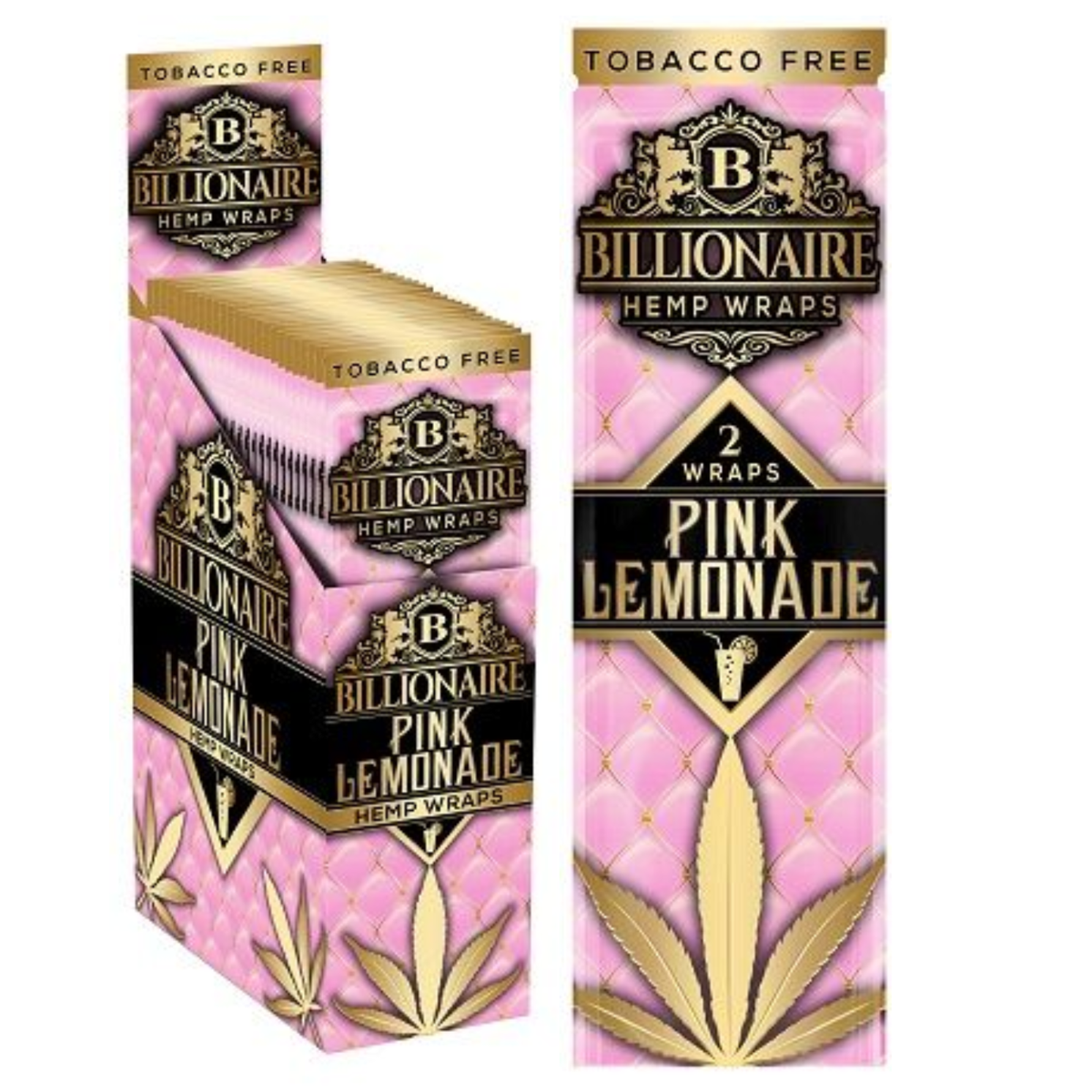BILLIONAIRE HEMP WRAP 2PK 25CT/BOX