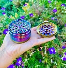 RAINBOW DIAMOND MESH MANUAL METAL GRINDER 63 X 53MM 4 PART (CGD149XC)