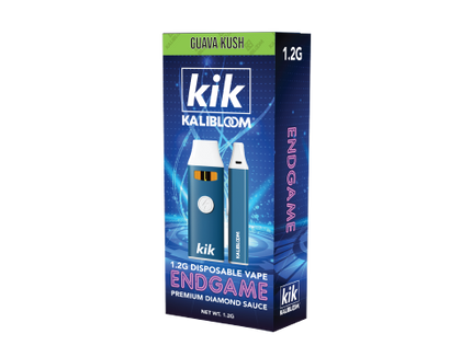 KIK KALIBLOOM ENDGAME DIAMOND SAUCE 1.2G DISPOSABLE (THC-A + THC-P)