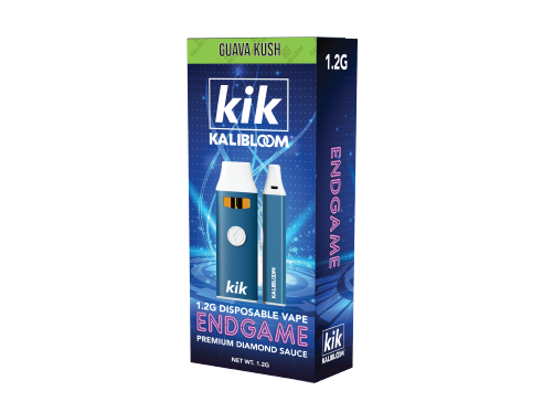 KIK KALIBLOOM ENDGAME DIAMOND SAUCE 1.2G DISPOSABLE (THC-A + THC-P)