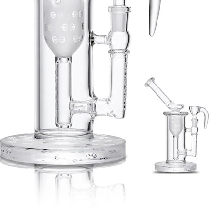 CHEECH GLASS SANDBLASTED INNER RECYCLER (CH-215)