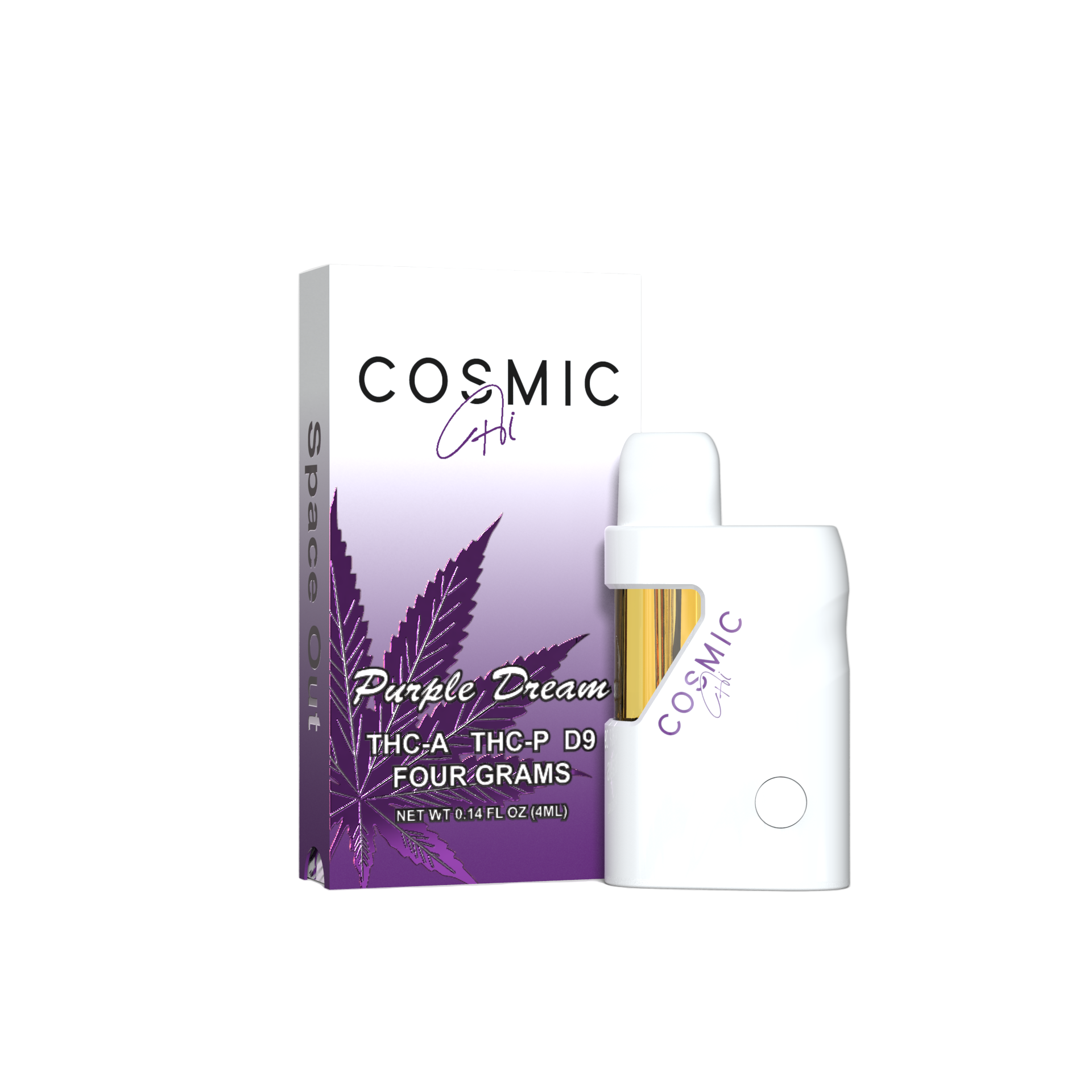 COSMIC HI SPACED OUT BLEND (THC-A + THC-P + D9) 4ML DISPOSABLE