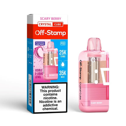 OFF STAMP X-CUBE CRYSTAL EDITION 35K POD (5CT DISPLAY)