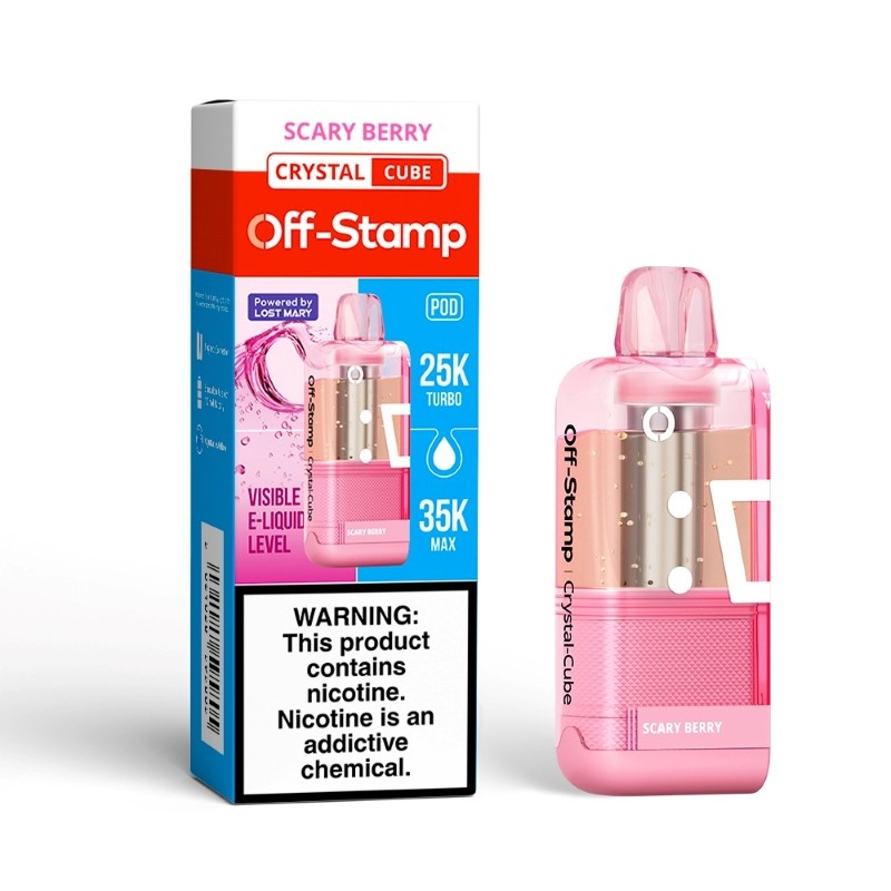 OFF STAMP X-CUBE CRYSTAL EDITION 35K POD (5CT DISPLAY)