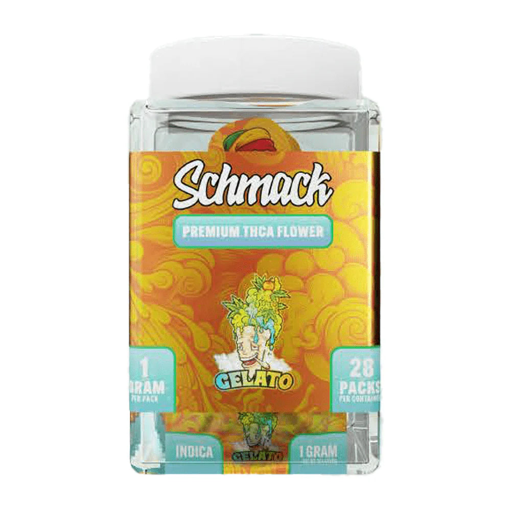 SCHMACK PREMIUM THCA FLOWER (1 GRAM PER PACK) (28 PACK CONTAINER)