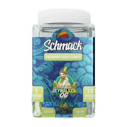 SCHMACK PREMIUM THCA FLOWER (1 GRAM PER PACK) (28 PACK CONTAINER)