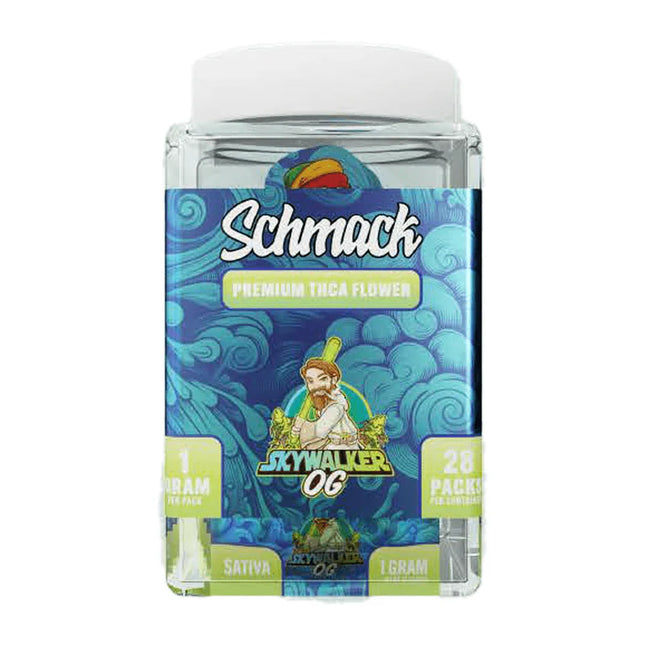 SCHMACK PREMIUM THCA FLOWER (1 GRAM PER PACK) (28 PACK CONTAINER)