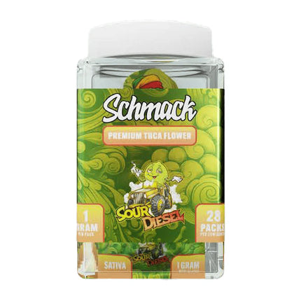 SCHMACK PREMIUM THCA FLOWER (1 GRAM PER PACK) (28 PACK CONTAINER)