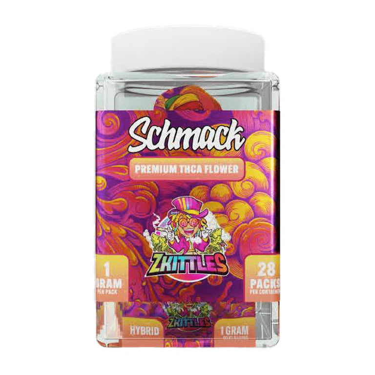 SCHMACK PREMIUM THCA FLOWER (1 GRAM PER PACK) (28 PACK CONTAINER)