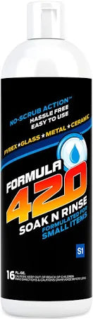 FORMULA 420 SOAK N RINSE GLASS CLEANER S1 16OZ BOTTLE