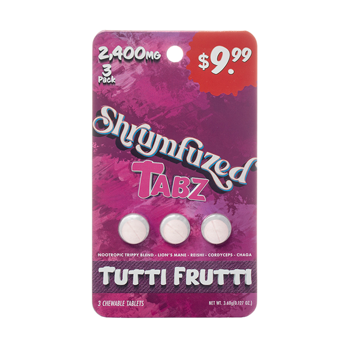 SHRUMFUZED TABZ 2400MG CHEWABLE TABLETS