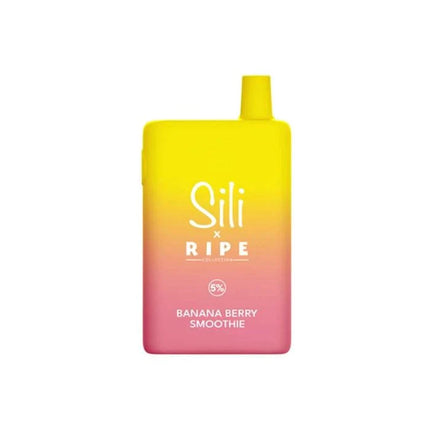 SILI X RIPE 6000 TURBO HIT - BANANA BERRY SMOOTHIE - E-CIG