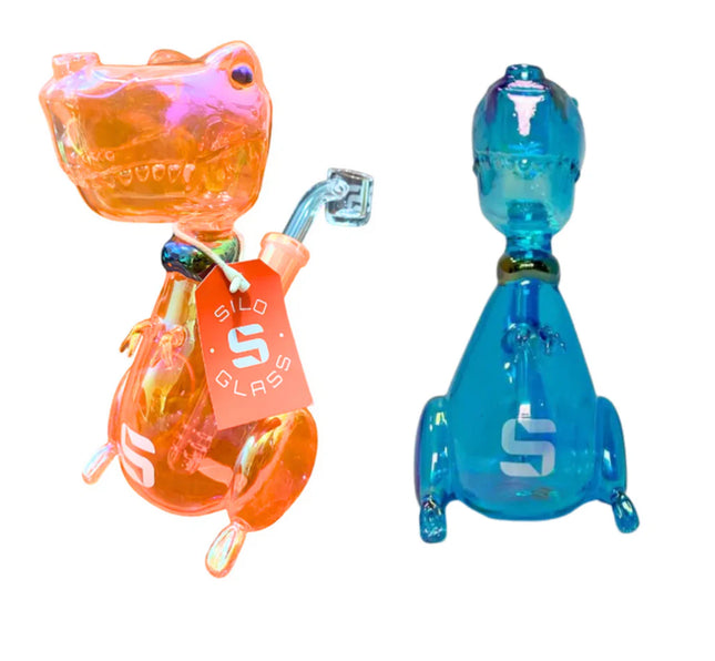 SILO 6" DINO DESIGN WATERPIPE