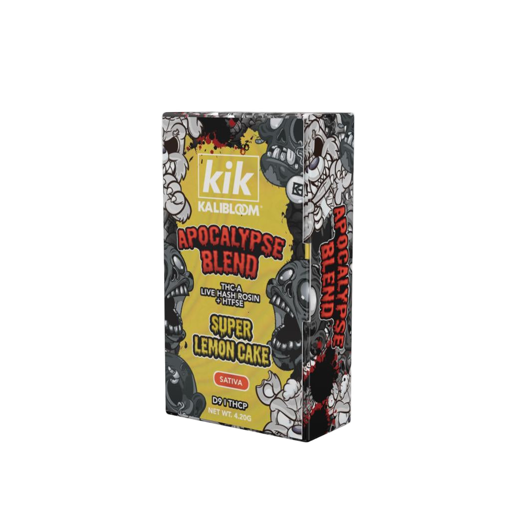 KIK APOCALYPSE BLEND THC-A LIVE HASH ROSIN 4.2ML DISPOSABLE