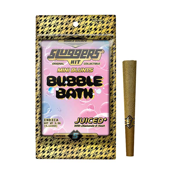 SLUGGERS 0.7G THC-A DIAMOND JUICED MINI BLUNT COLLECTIBLES (5CT/PK)